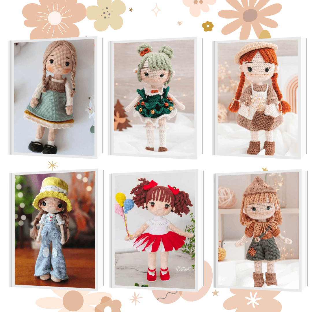 1,000 Patrones Amigurumi en Español – eBook Paso a Paso para Crear Muñecos de Crochet