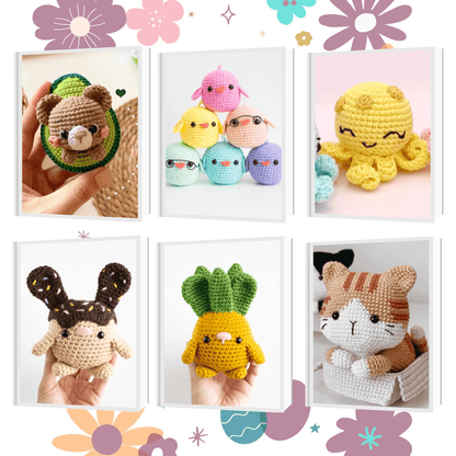 1,000 Patrones Amigurumi en Español – eBook Paso a Paso para Crear Muñecos de Crochet